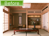 a Before